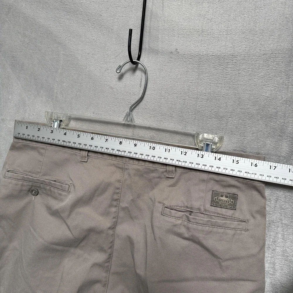 Levis Officer Corps Pants Mens 36x28 Gray Pleated Chino Relaxed Fit‎ Cotton USA